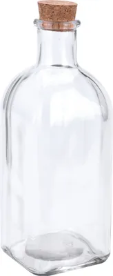 Produktbild von 6 x Flaschen mit Korken 500 ml - Glasflaschen mit Korken Glasfläschchen Vasen Glasvasen Fläschchen