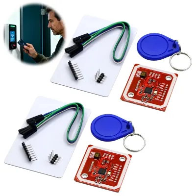 2er-Set PN532 V3 NFC RFID Modul mit S50 Karten und Schlüsselanhänger
