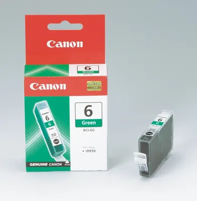 Produktbild von Canon BCI-6G Tinte Grün, Grün, Tinte auf Pigmentbasis, 1 Stück(e), 2300 Seiten