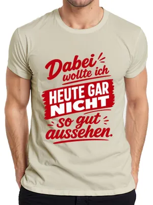Productafbeelding van Hierbij een T-shirt met de tekst "Statement Sarkasmus Party Herren", in natuurlijke kleuren, maat XXL