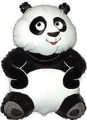 Immagine prodotto di Palloncino in foil - Orso panda, 62 cm