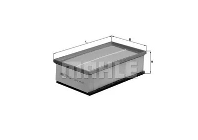 Produktbild von KNECHT LX 1497 Luftfilter passend für PEUGEOT 308 SW I (4E, 4H)
