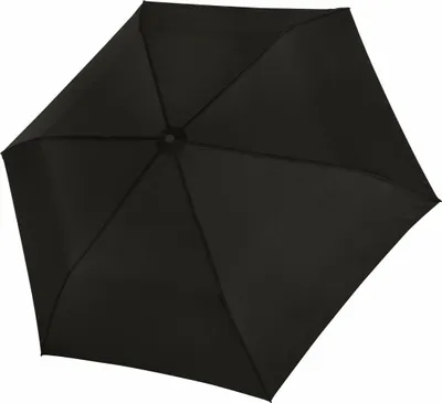 Obrázok produktu pre doppler vreckový dáždnik dáždnik Zero Magic Uni Simply Black čierny
