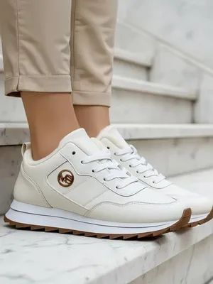 Produktbild von Damen Stoff-Sneakers Plateau Weiß, leichte Freizeitschuhe, Größe 38