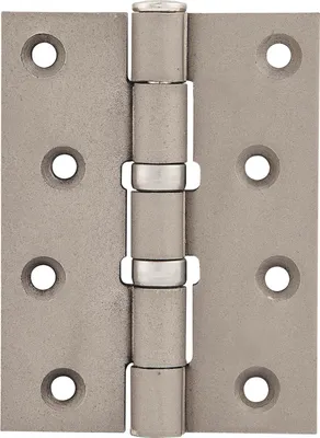 Produktbild von Scharnier  klappbares Aufschraubscharnier 102x76x3mm, Stahl vernickelt