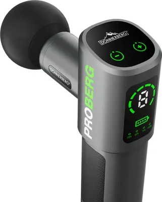 Produktbild von Donnerberg Proberg Massagepistole Massage Gun mit Silikon Aufsätzen, Samsung Akku , 12mm Amplitude