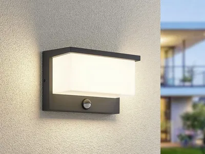 Produktbild von LED Außenwandleuchte mit Bewegungsmelder