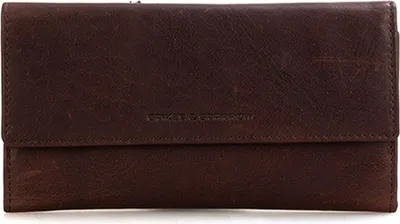 Zdjęcie produktu dla Skórzany portfel SPIKES & SPARROW Bronco Wallet RFID Dark Brown ciemnobrązowy