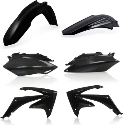 Immagine prodotto di Kit carene 6 pezzi ACERBIS nero per HONDA CRF R