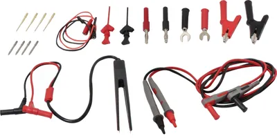 Obrázok produktu pre Sada káblov a príslušenstva pre multimeter 21ks Satra