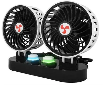 Obrázek produktu pro Ventilátor do auta dvojitý LTC WTS4 12V