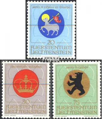 Produktbild von Briefmarken Liechtenstein 1970 Mi 533-535 (kompl.Ausg.) gestempelt Patronatsherren