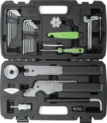 Produktbild von Birzman Essential Werkzeugkasten schwarz.