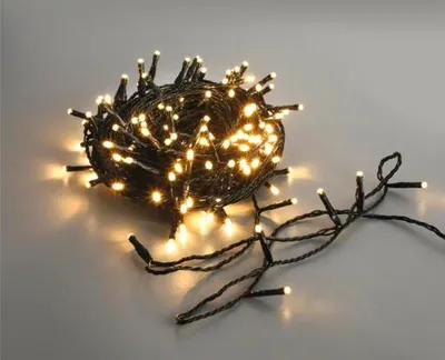 Obrázek produktu pro LED světelný řetěz venkovní 160 LED, teplá bílá