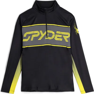 Produktbild von SPYDER Paramount 1/2 Zip Herren Skipulli schwarz M
