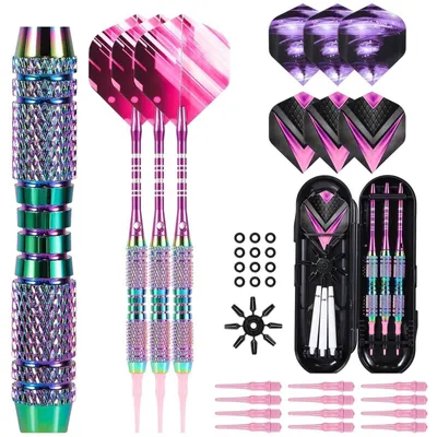 Produktbild von Professionelle Dartpfeile Set mit Kunststoffspitze