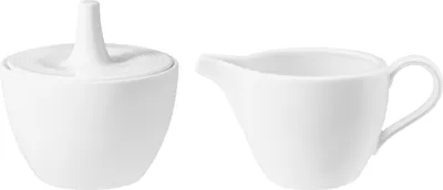 Produktbild von Seltmann Weiden Beat Color Glaze Milch & Zucker Set 2-teilig Weiß