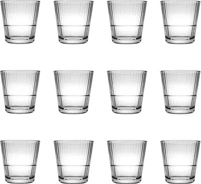 Produktbild von 12x Whiskyglas Pasabahce Grande Sunray 390 ml Wasserglas