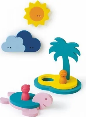 Produktbild von QUUTopia Die Schatzinsel - Wasserpuzzle 3D