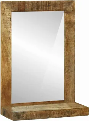 Obrázok produktu pre vidaXL Kúpeľňové zrkadlo hnedé 50 x 22 x 70 cm z masívneho dreva mango