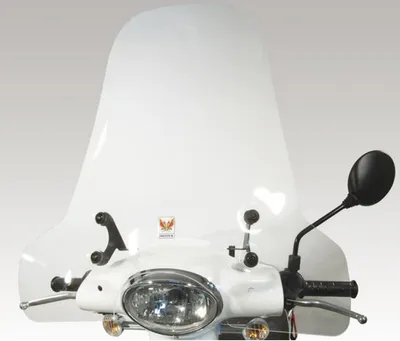 Zdjęcie produktu dla ISOTTA wymienna szyba przednia z uchwytami 505x800mm do APRILIA