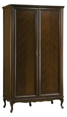 Produktbild von Kleiderschrank Echtholz Schrank Italienische Möbel Holz Antik Style Klassischer