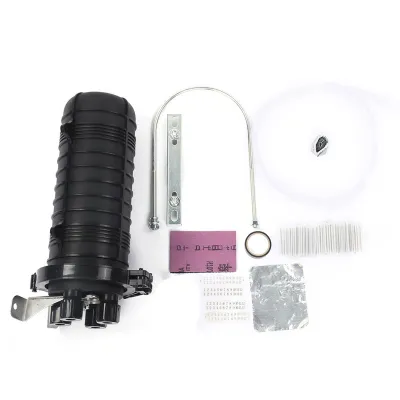 Productafbeelding van Glasvezel splitsdoos, 96 kernen, IP68 – waterdichte fiberoptische verbindingsdoos, verticaal, voor buiteninstallatie, accessoires