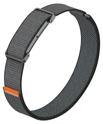 Produktbild von Strap-it Nylon-Oberarmband passend für Fitbit Air - Schwarz