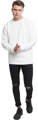 Immagine prodotto di Urban Classics Uomo Sweat Crewneck bianco - 3XL