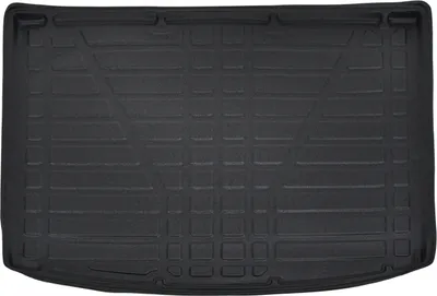 Image de Tapis De Coffre Sur Mesure Pour MG EHS Electric 2018-2024, Noir, Antidérapant, Bord Haut, Toutes Saisons