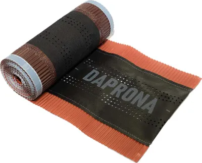 Produktbild von DAPRONA Firstband Alu Super Vent - 320mm x 5m Rot (RAL 8004)  Rollfirst für eine optimale Dachfirst Abdeckung, Super Butylkleber