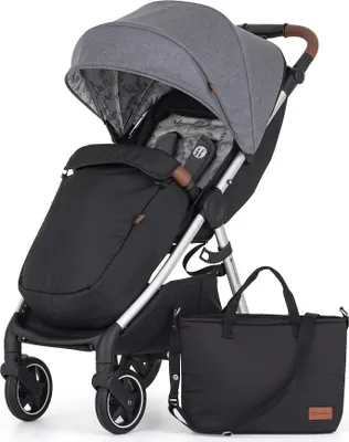 Obrázek produktu pro PETITE&MARS Kočárek sportovní Royal3 Silver Ultimate Grey