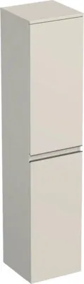 Obrázek produktu pro Koupelnová skříňka vysoká Jungborn TRENTA kašmírová lesklá 35 x 161,8 x 35 cm