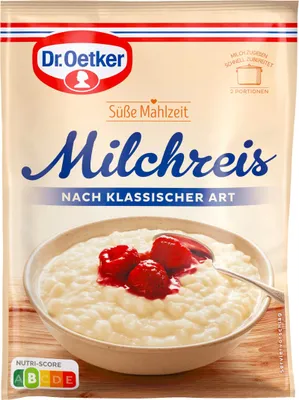Produktbild von Dr. Oetker Süße Mahlzeit Milchreis nach klassischer Art 125g