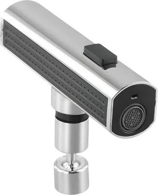 Produktbild von RealG 1063: Aufsatz für Küchenarmatur mit Perlator, 3 Funktionen, Chrom