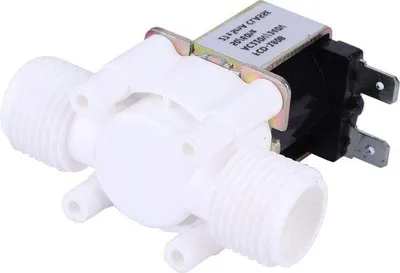 Obrázok produktu pre Elektrická plastová elektromagnetická klapka G1 2 NC, 220–240 V, klapka prívodu vody