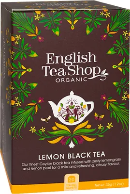 Zdjęcie produktu dla ETS Lemon Black Tea 20 saszetek