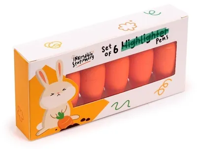 Obrázok produktu pre Zakreślacz Carrot 6 sztuk STA398