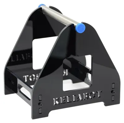 3D-Drucker Filamenthalter für 1 kg Spulen, Acryl, schwarz