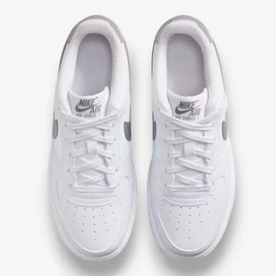 Produktbild von Nike Air Force 1 Low GS White Football Grey