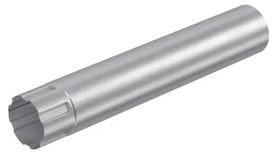 Immagine prodotto di BRYZA, elemento di copertura zincato, diametro 90 mm, lunghezza 3 metri, zincatura naturale