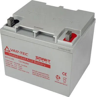 Zdjęcie produktu dla Smart Heavy 12V/40Ah - akumulator SH12-40, żywotność 6-10 lat