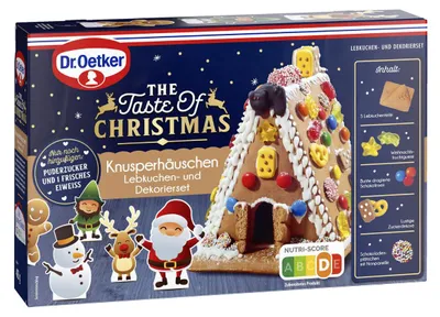 Obrázek produktu pro Dr. Oetker křupavé domečky Vánoční řemeslná zábava pro malé i velké