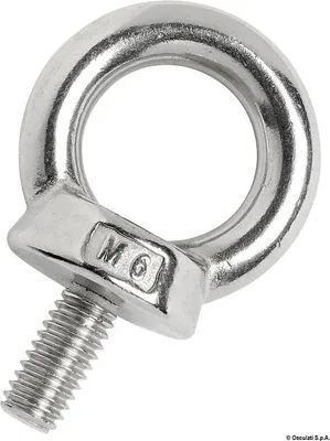 Obrázok produktu pre Očkový Háčik Oceľový 12 mm Osculati 39.158.12