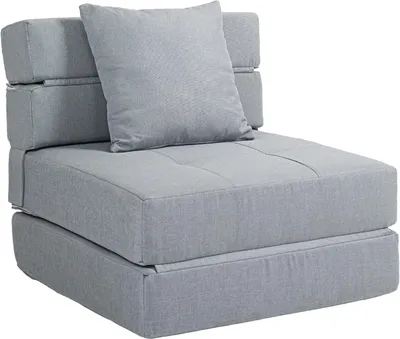 Obrázek produktu pro Rozkládací pohovka - Rozkládací postel - Rozkládací křeslo - Skládací postel - Přístelka - Design 2 v 1, skládací