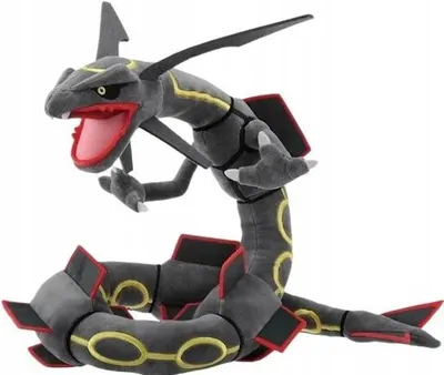Immagine prodotto di Rayquaza Nero 80 cm Pokémon Peluche – Peluche, giocattolo, regalo