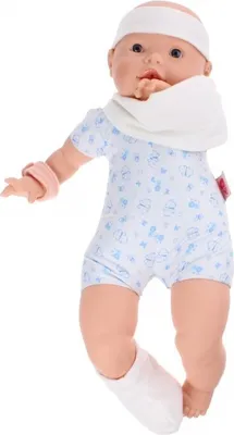 Produktbild von babypuppe Neugeborener Weichkörper Krankenhaus Junge 45 cm