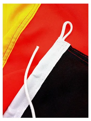 Produktbild von Boatsflagge Deutschland 60 x 40 cm - 115g/m² Stoffgewicht - gedruckt, robust mit Strick & Schlaufe, Bootszubehör