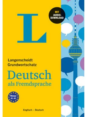 Produktbild von Langenscheidt Grundwortschatz Deutsch als Fremdsprache - Buch mit Audio-Download