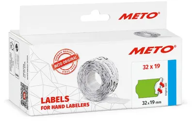 Productafbeelding van METO 30011441 METO etiketten voor prijsaanduiding, 32 x 19 mm, groen